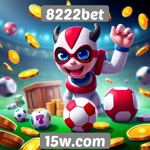 Variedade de jogos disponíveis no 8222bet